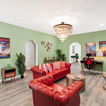 New! Havana Nights Villa ! Walk To Calle Ocho! ไมอามี ภายนอก รูปภาพ